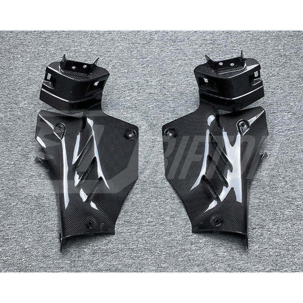 Dry Carbon Fiber Engine Compartment Cover Set For Ferrari SF90 Spider
