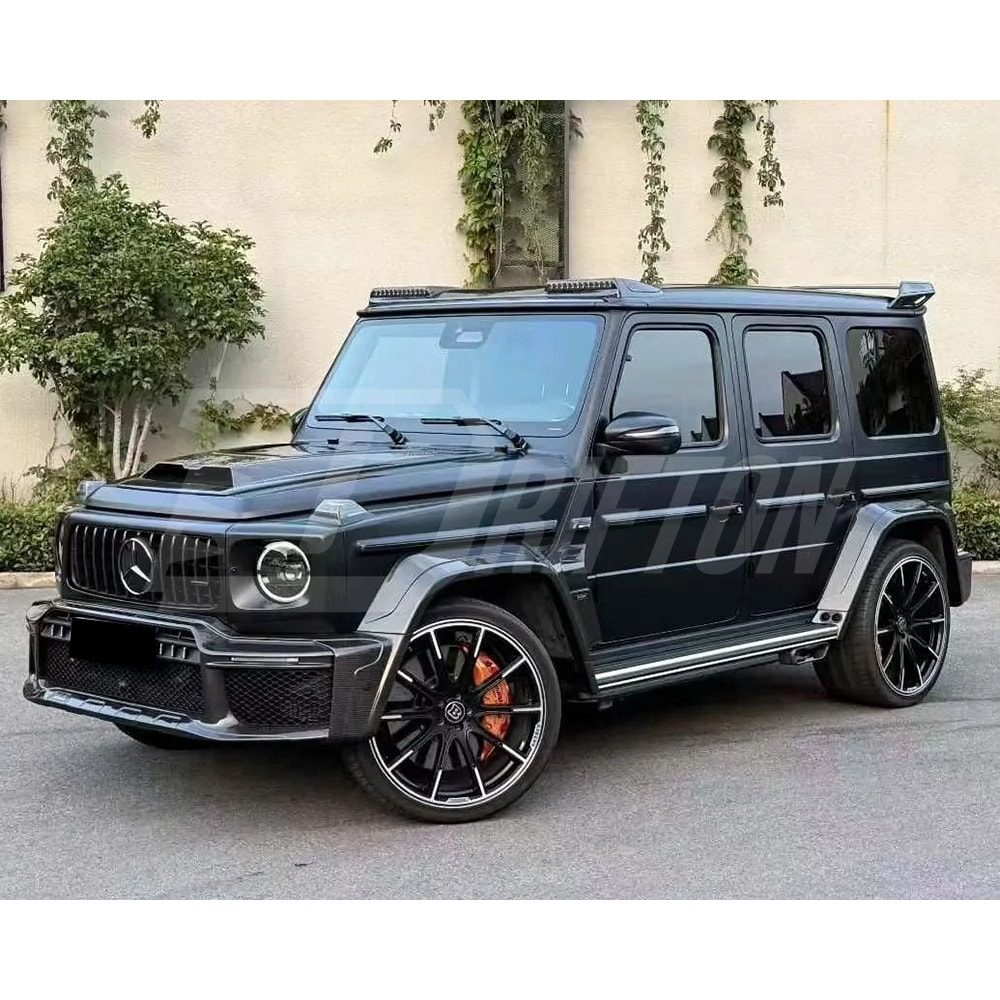 W465 BraBx G800 Style Dry Carbon Fiber Body Kit For Mercedes Benz G-Class W465 G63 AMG W465 G500 G450 G550 G580 2024-ON