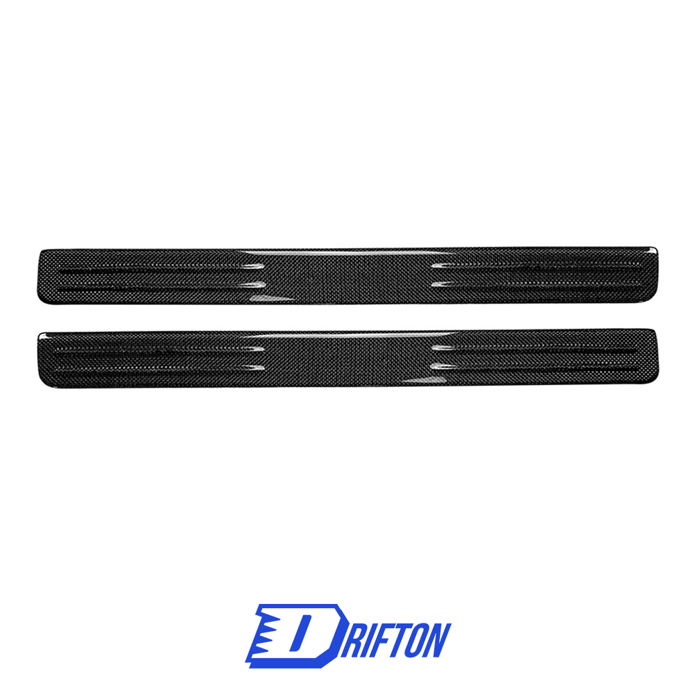 Dry Carbon Fiber Interiors Kits Door Sills For Ferrari F8 Tributo Spider 2019-2022