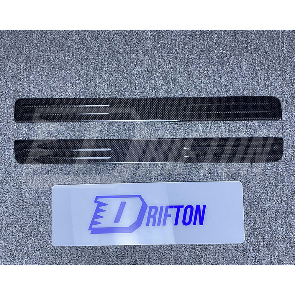 Dry Carbon Fiber Interiors Kits Door Sills For Ferrari F8 Tributo Spider 2019-2022