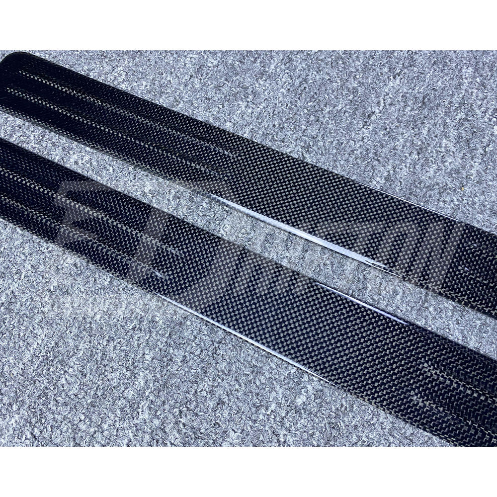 Dry Carbon Fiber Interiors Kits Door Sills For Ferrari F8 Tributo Spider 2019-2022