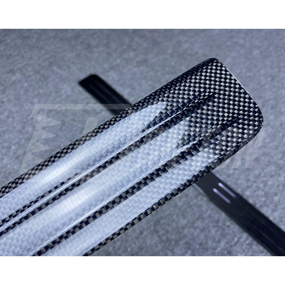 Dry Carbon Fiber Interiors Kits Door Sills For Ferrari F8 Tributo Spider 2019-2022