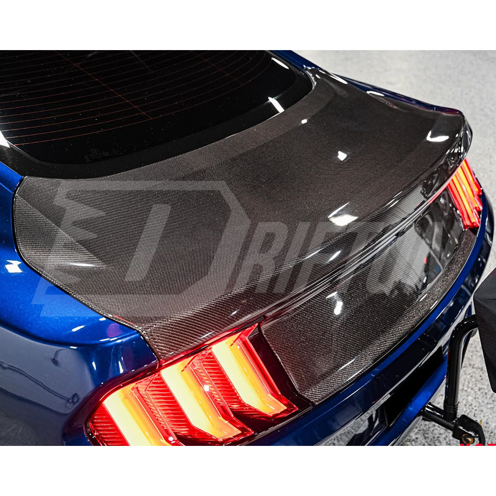 Carbon Fiber Rear Trunk Boot Lid For Ford Mustang Gen6 S550.1 S550.2 2015-2023