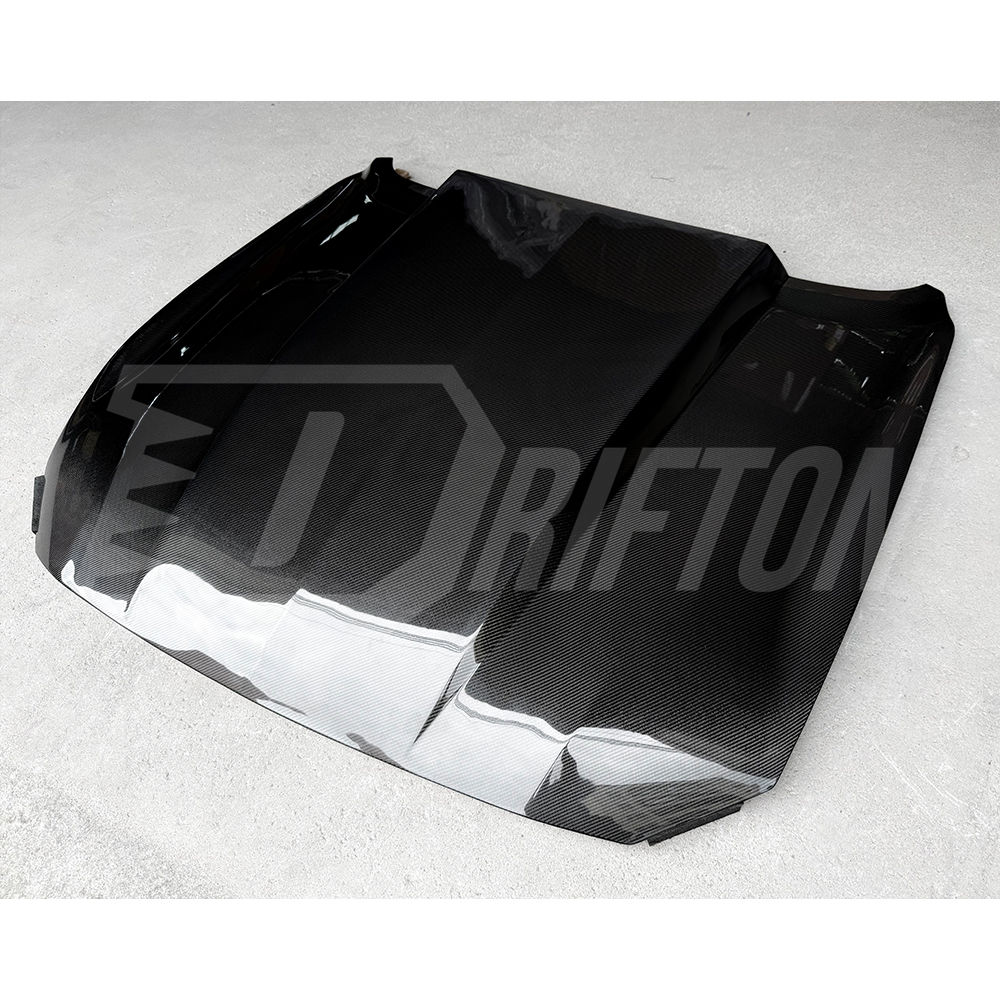 CJ Style Carbon Fiber Cowl Hood For Ford Mustang Gen7 S650 2024-on