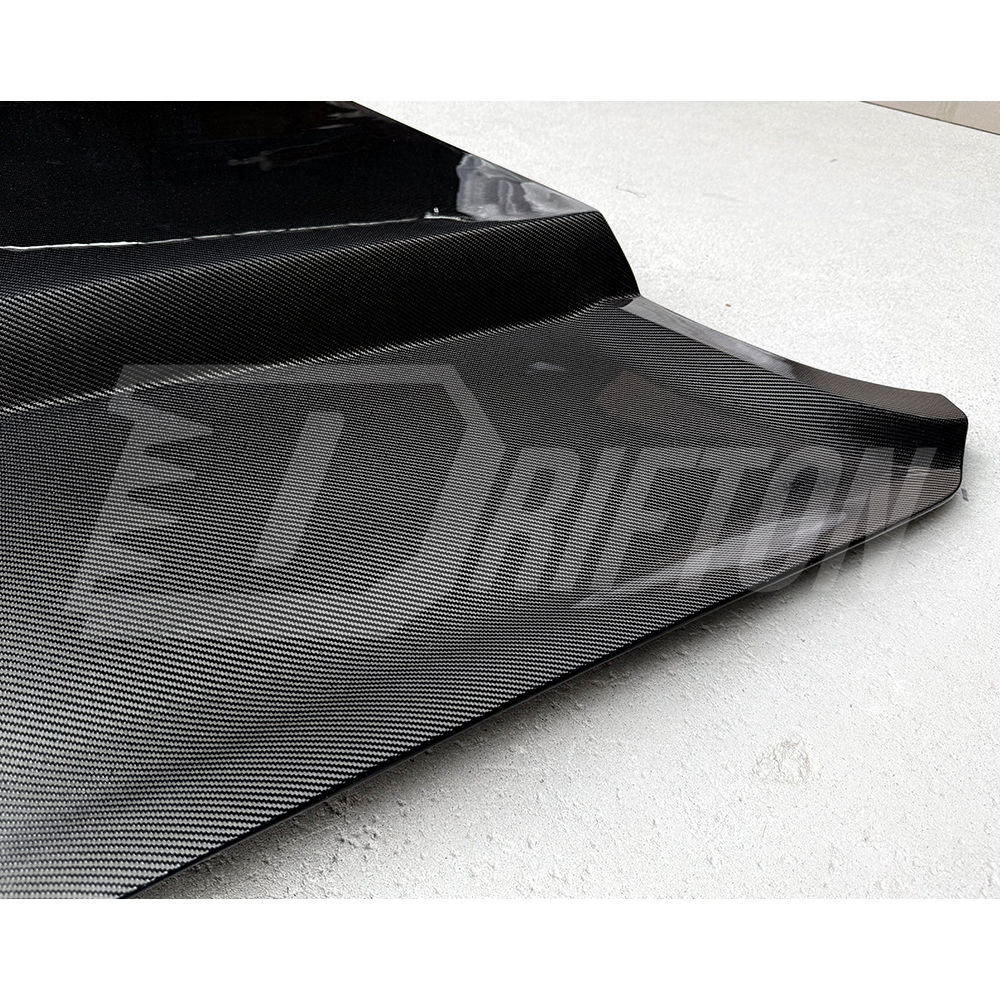 CJ Style Carbon Fiber Cowl Hood For Ford Mustang Gen7 S650 2024-on
