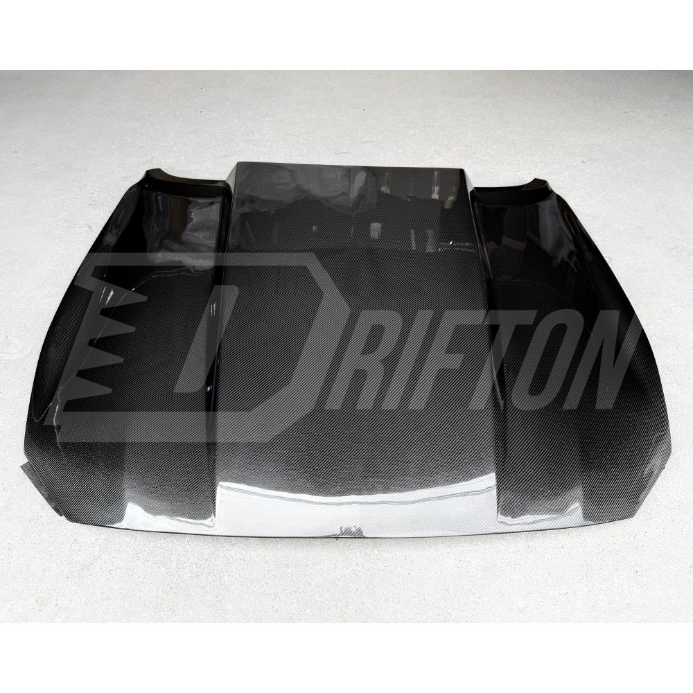 CJ Style Carbon Fiber Cowl Hood For Ford Mustang Gen7 S650 2024-on