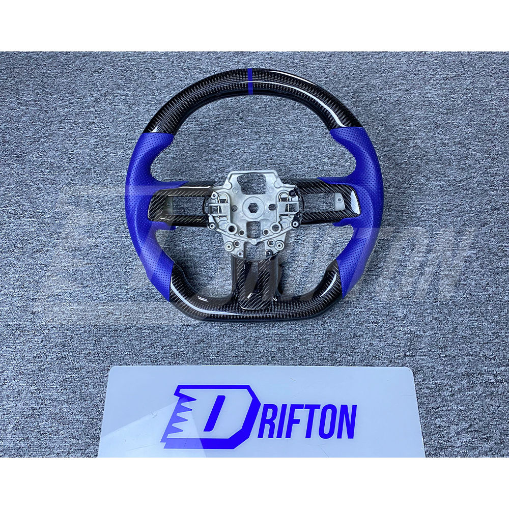 Customize Style Carbon Fiber Steering Wheel For Ford Mustang Gen6 S550.1 2015-2017