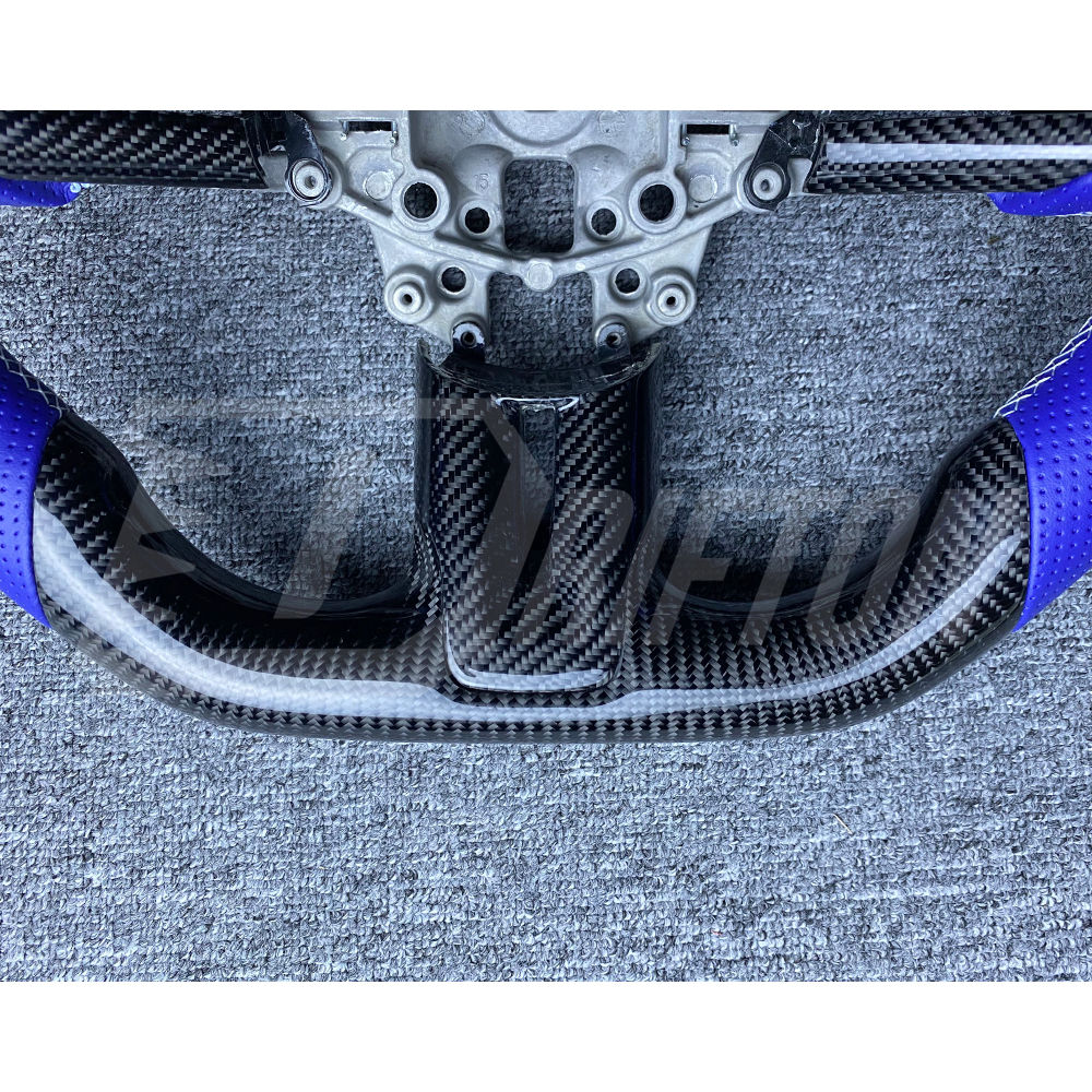 Customize Style Carbon Fiber Steering Wheel For Ford Mustang Gen6 S550.1 2015-2017