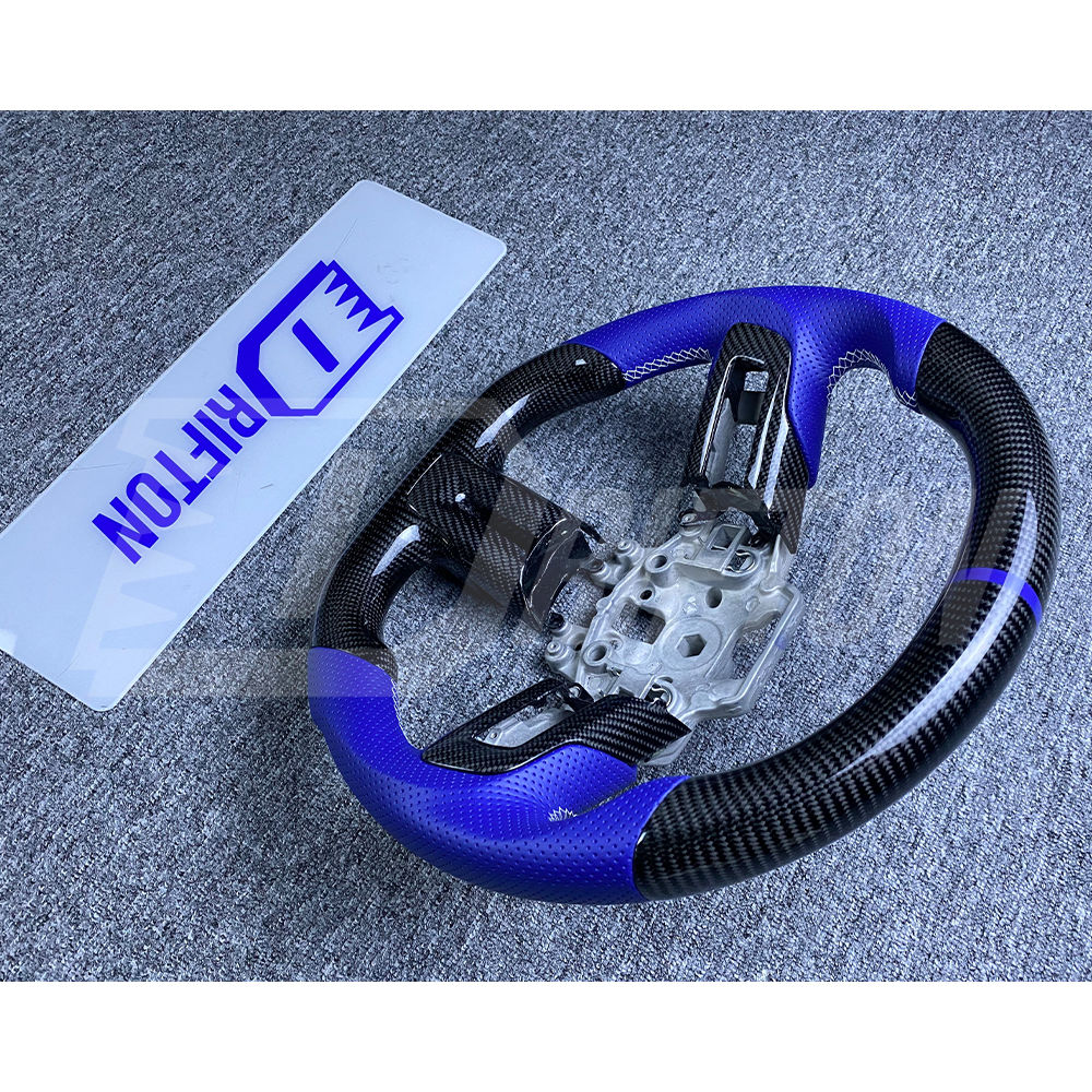 Customize Style Carbon Fiber Steering Wheel For Ford Mustang Gen6 S550.1 2015-2017
