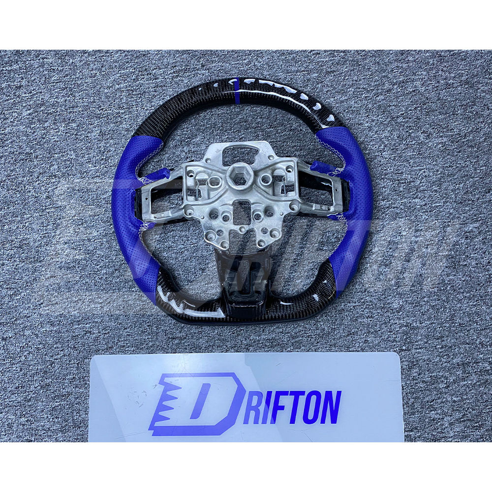 Customize Style Carbon Fiber Steering Wheel For Ford Mustang Gen6 S550.1 2015-2017