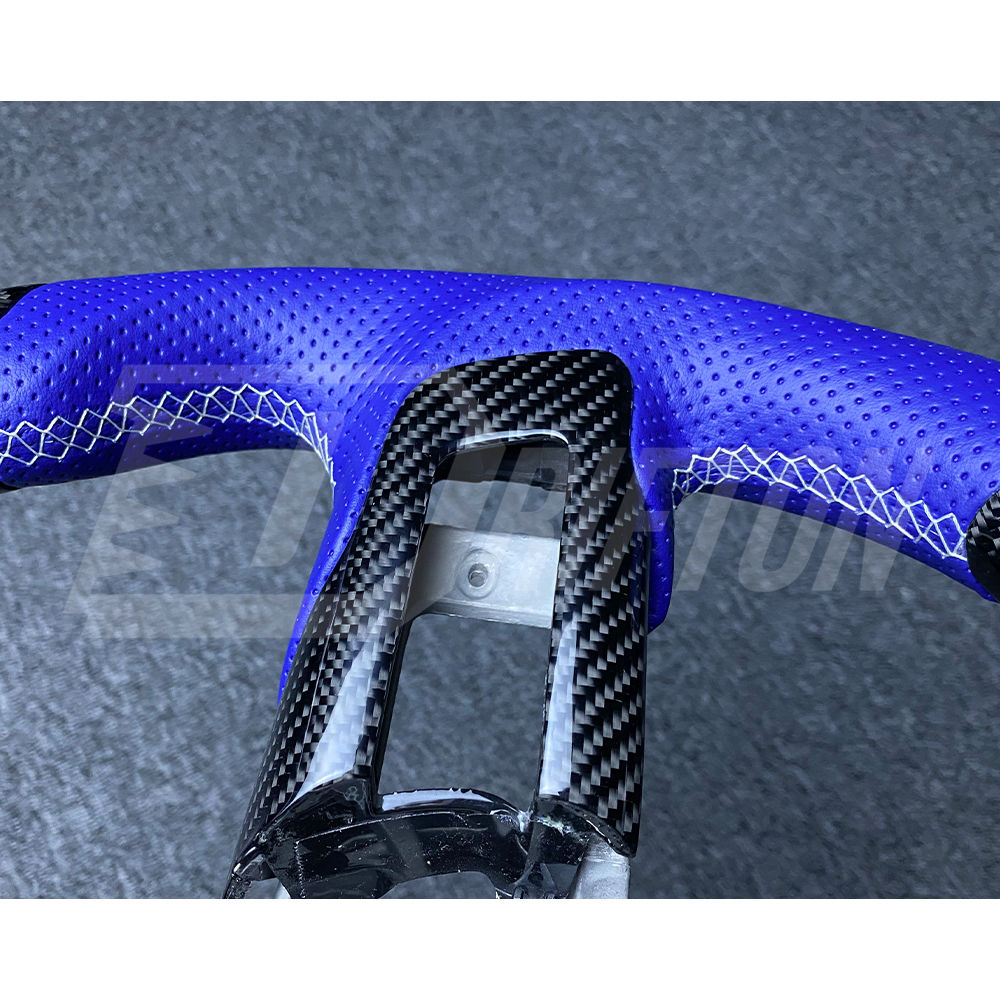 Customize Style Carbon Fiber Steering Wheel For Ford Mustang Gen6 S550.1 2015-2017