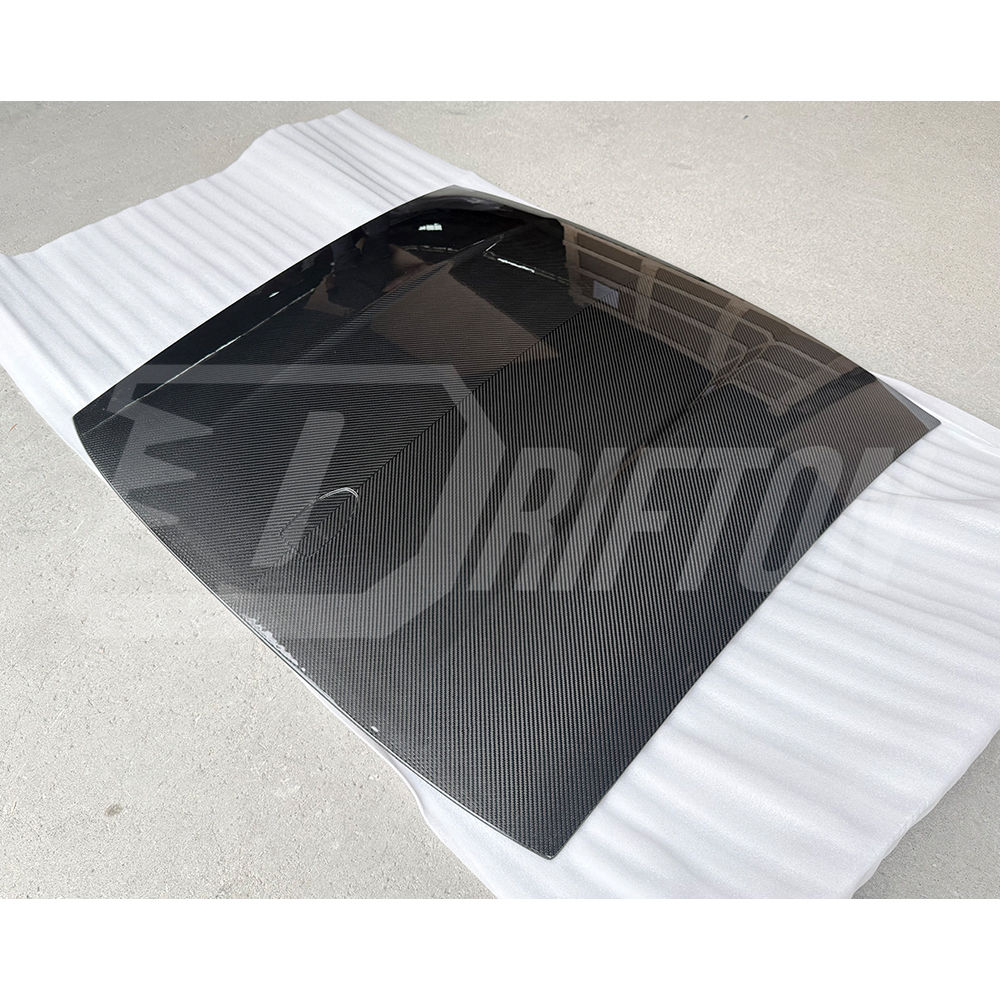 Dry Carbon Fiber Roof Cover For Ford Mustang Gen7 S650 2024-On