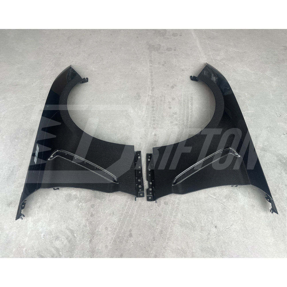 GT350 Style Carbon Fiber Fender For Ford Mustang Gen6 S550.2 2018-2023
