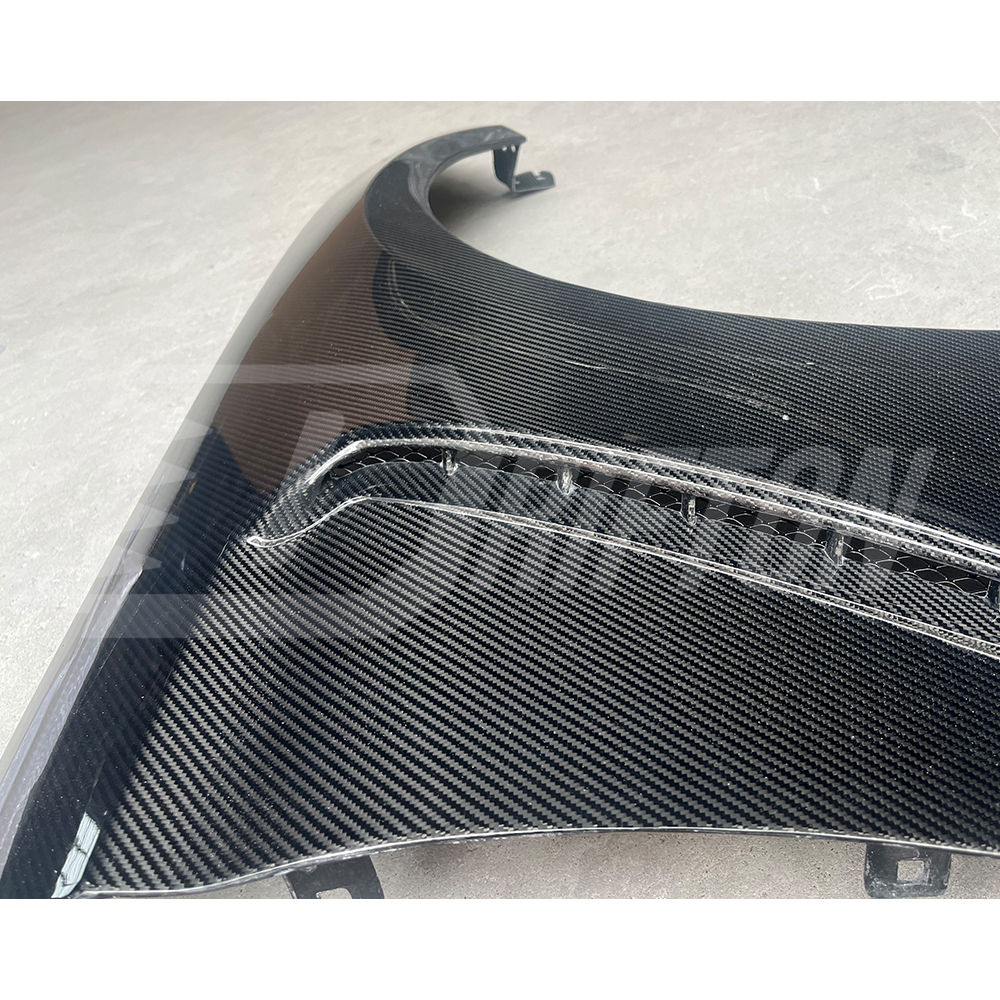 GT350 Style Carbon Fiber Fender For Ford Mustang Gen6 S550.2 2018-2023
