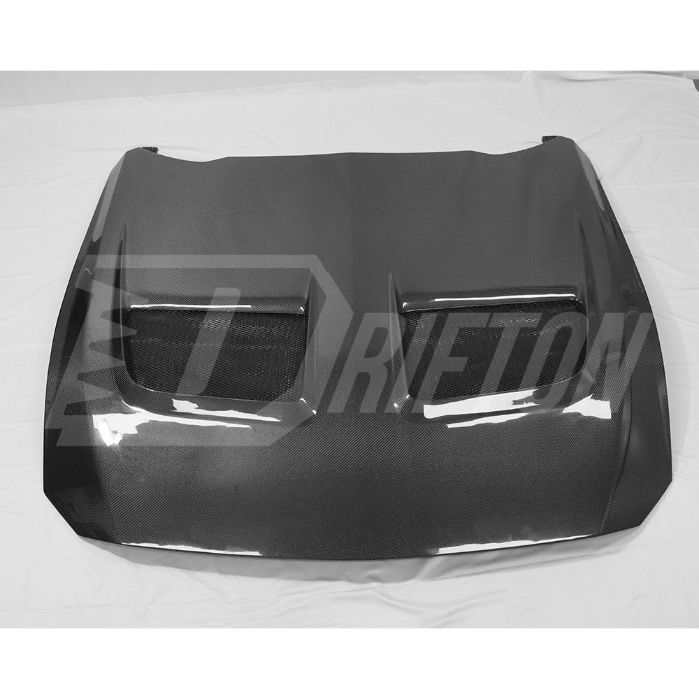 GTD Style Carbon Fiber Hood For Ford Mustang Gen7 S650 2024-On