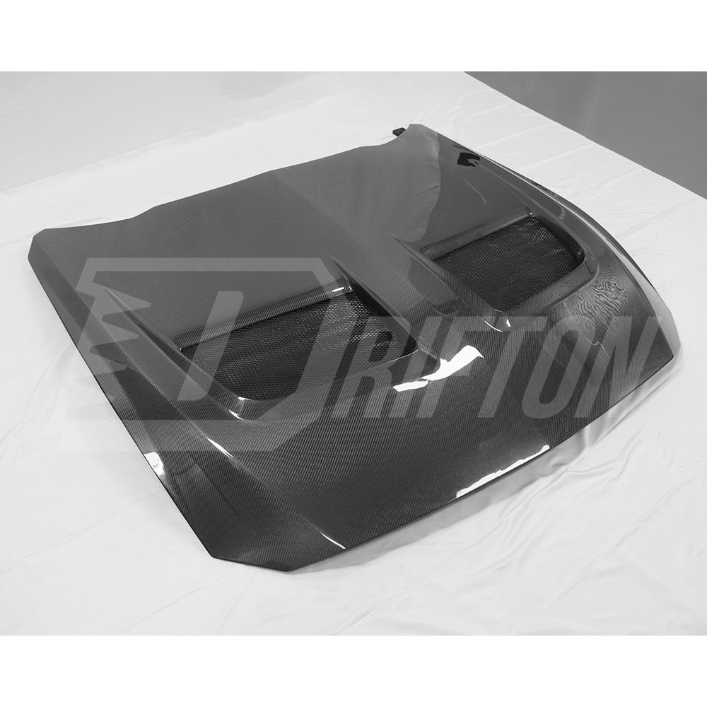GTD Style Carbon Fiber Hood For Ford Mustang Gen7 S650 2024-On