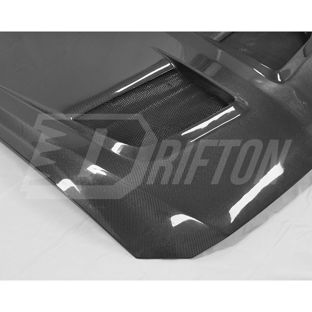 GTD Style Carbon Fiber Hood For Ford Mustang Gen7 S650 2024-On