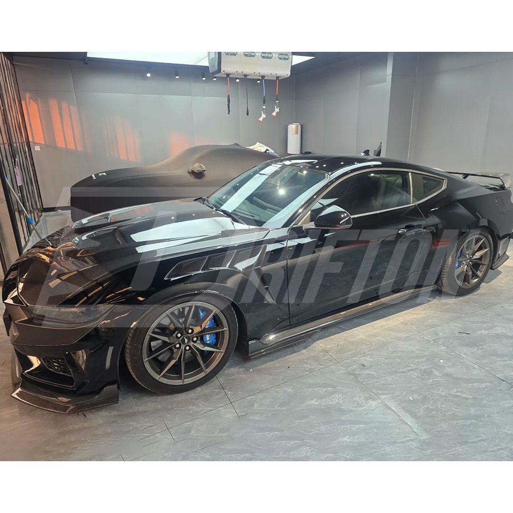 GTD Style Carbon Fiber Hood For Ford Mustang Gen7 S650 2024-On