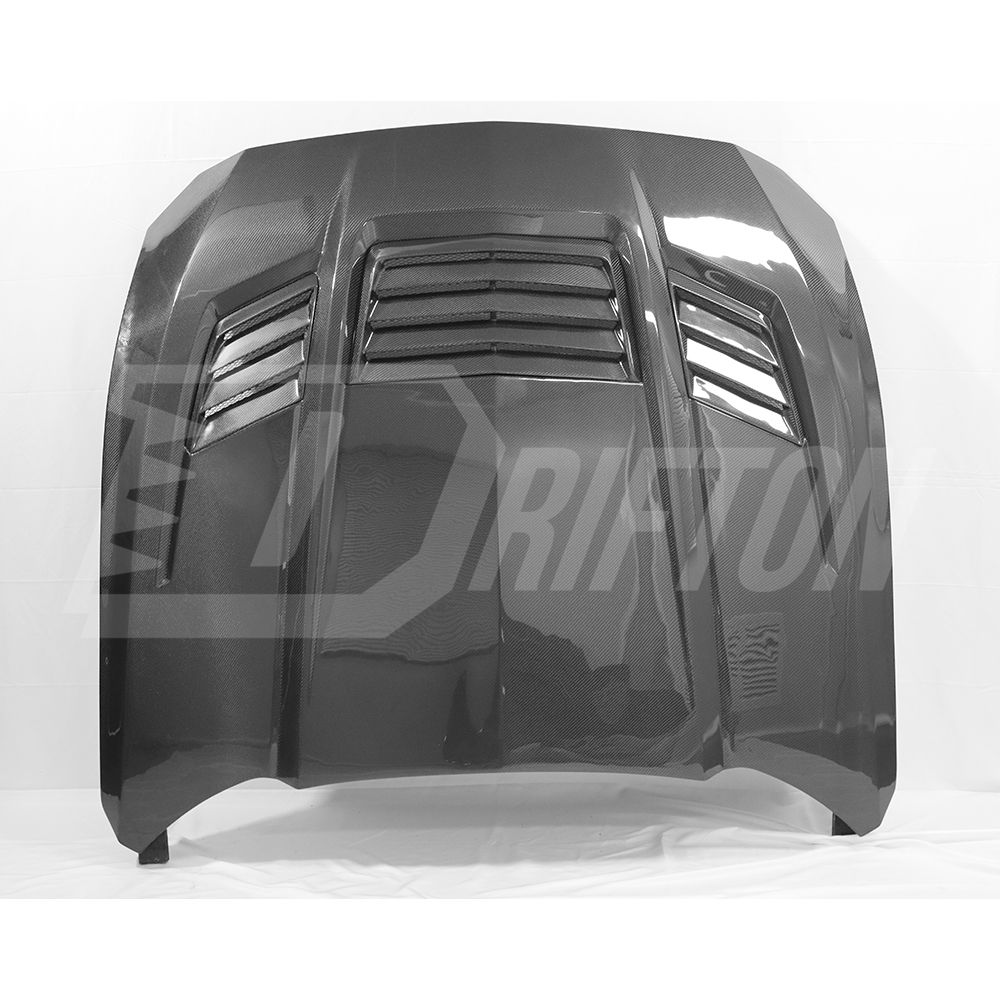 Shelby Style Carbon Fiber Hood For Ford Mustang Gen7 S650 2024-On