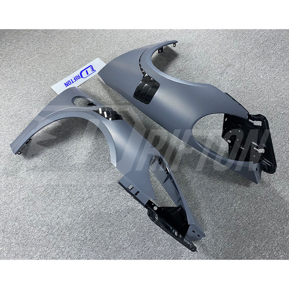 GT2RS Style Partial Dry Carbon Fiber Fender For Porsche 911 Carrera S 4S 991 991.1 991.2 2012-2018