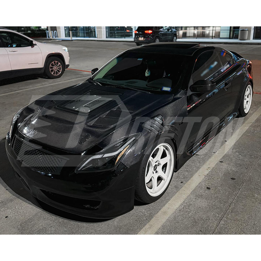 EPA Style Carbon Fiber Fender For INFINITI G37 Coupe 2008-2015