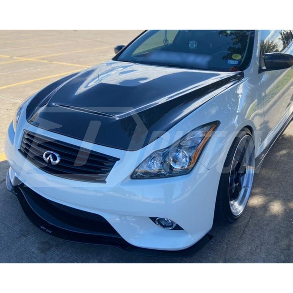 GTS Style Carbon Fiber Engine Bonnet Hood For INFINITI G37 Coupe 2008-2015