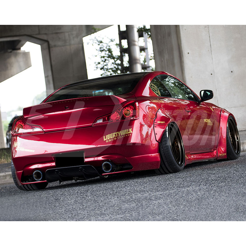 LB Style Glass Fiber Wide Body Kit For INFINITI G37 Coupe 2008-2015