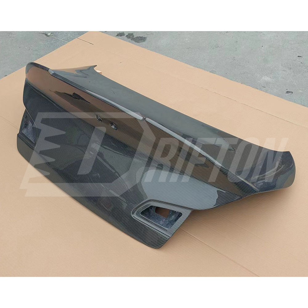 Spoiler Style Carbon Fiber Rear Trunk Boot Lid For INFINITI G37 Sedan 2008-2015