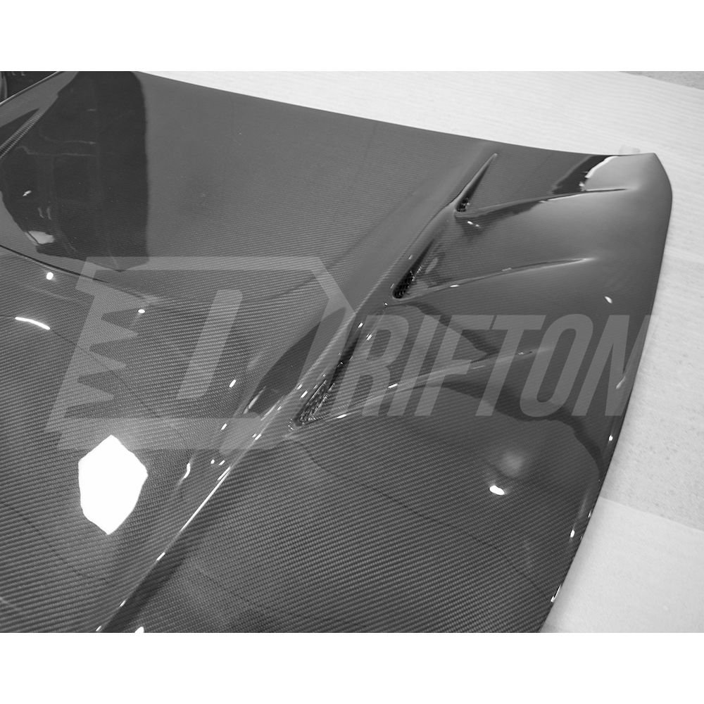 TV Style Carbon Fiber Hood For INFINITI G37 Sedan 2008-2015