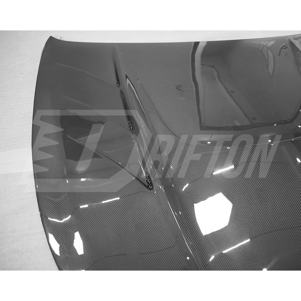TV Style Carbon Fiber Hood For INFINITI G37 Sedan 2008-2015