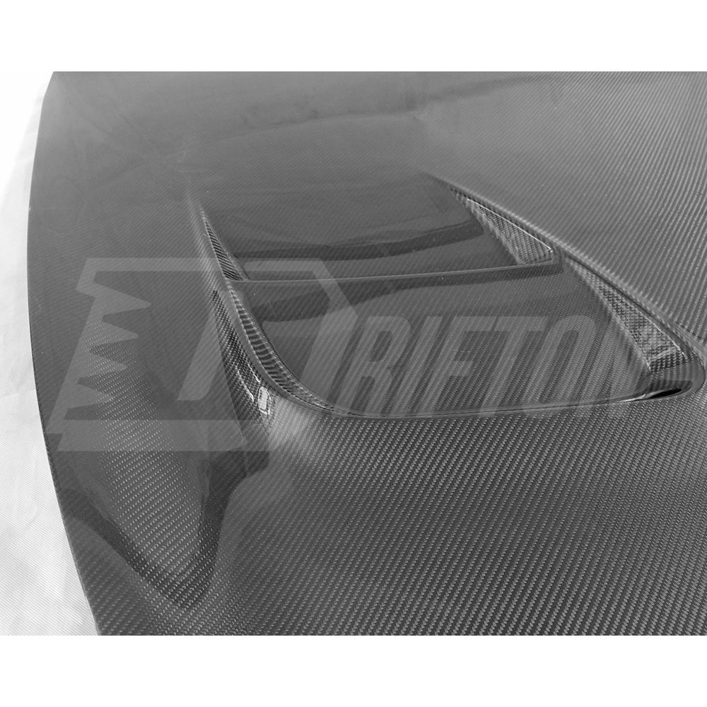 Top Secret Style Carbon Fiber Engine Bonnet Hood For INFINITI G37 Coupe 2008-2015