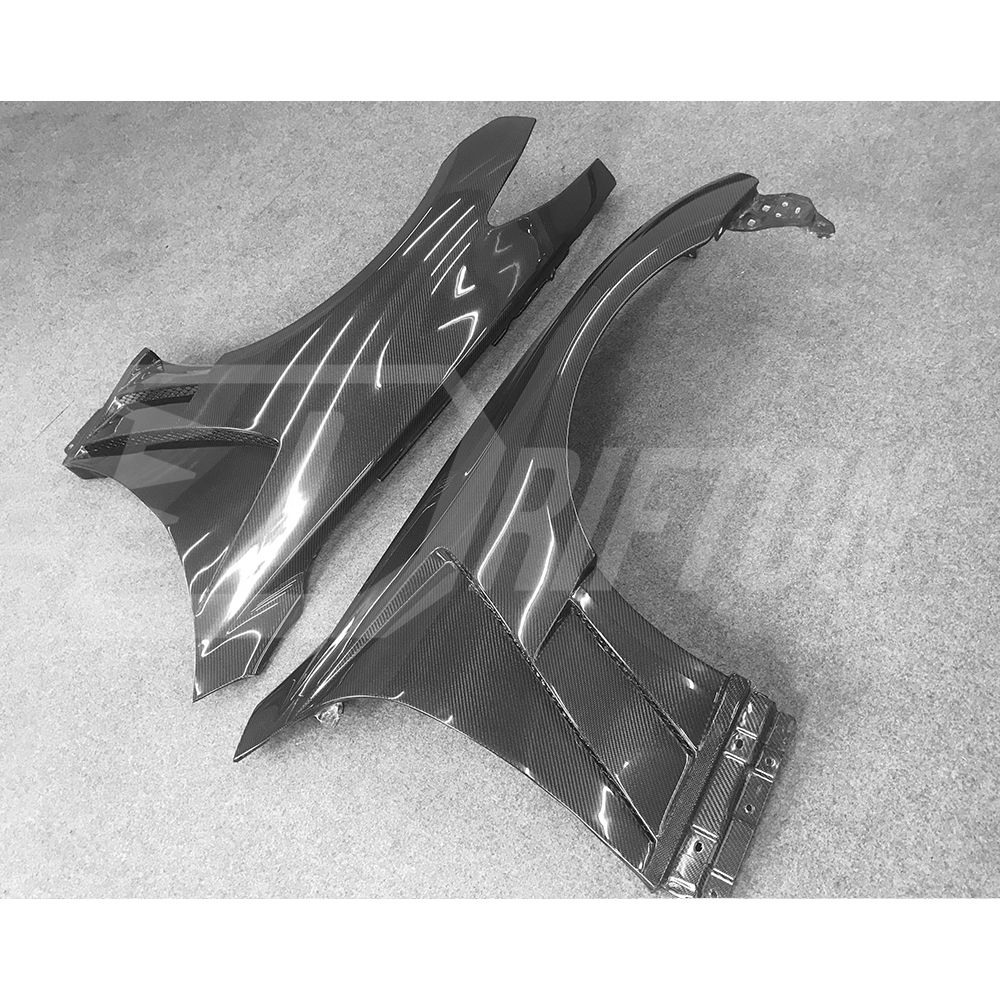 Vent Style Carbon Fiber Fender For INFINITI G37 Sedan 2008-2015