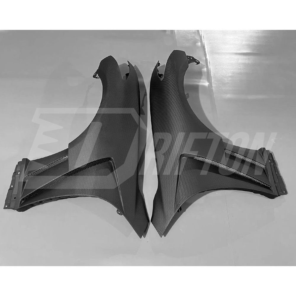 Vent Style Dry Carbon Fiber Fender For INFINITI G37 Coupe 2008-2015