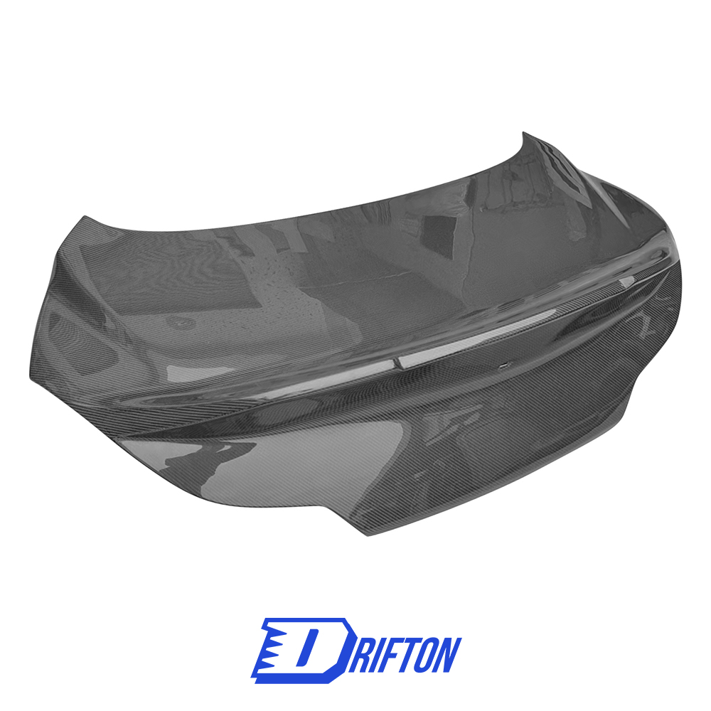 Wing Style Carbon Fiber Rear Trunk Boot Lid For INFINITI G37 Coupe 2008-2015