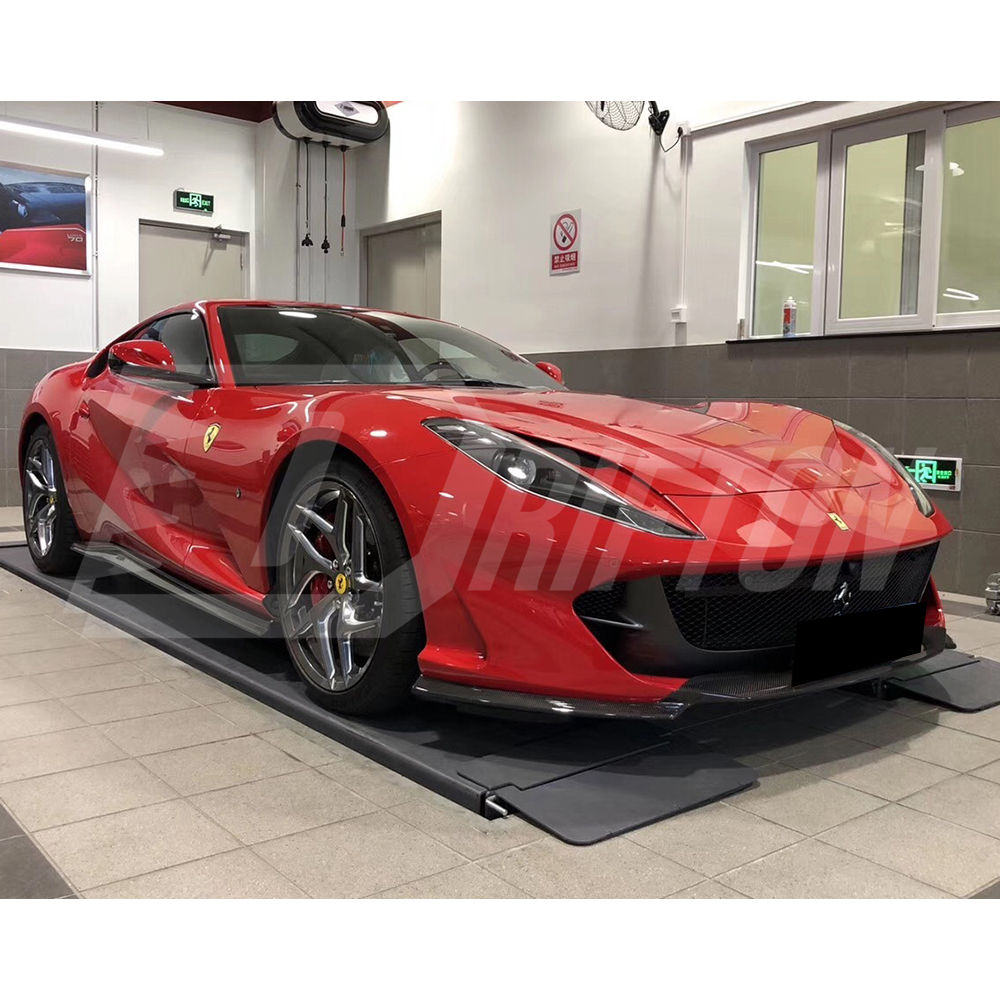 Novitec Style Dry Carbon Fiber Front Lip For Ferrari 812 Superfast GTS 2017-2023