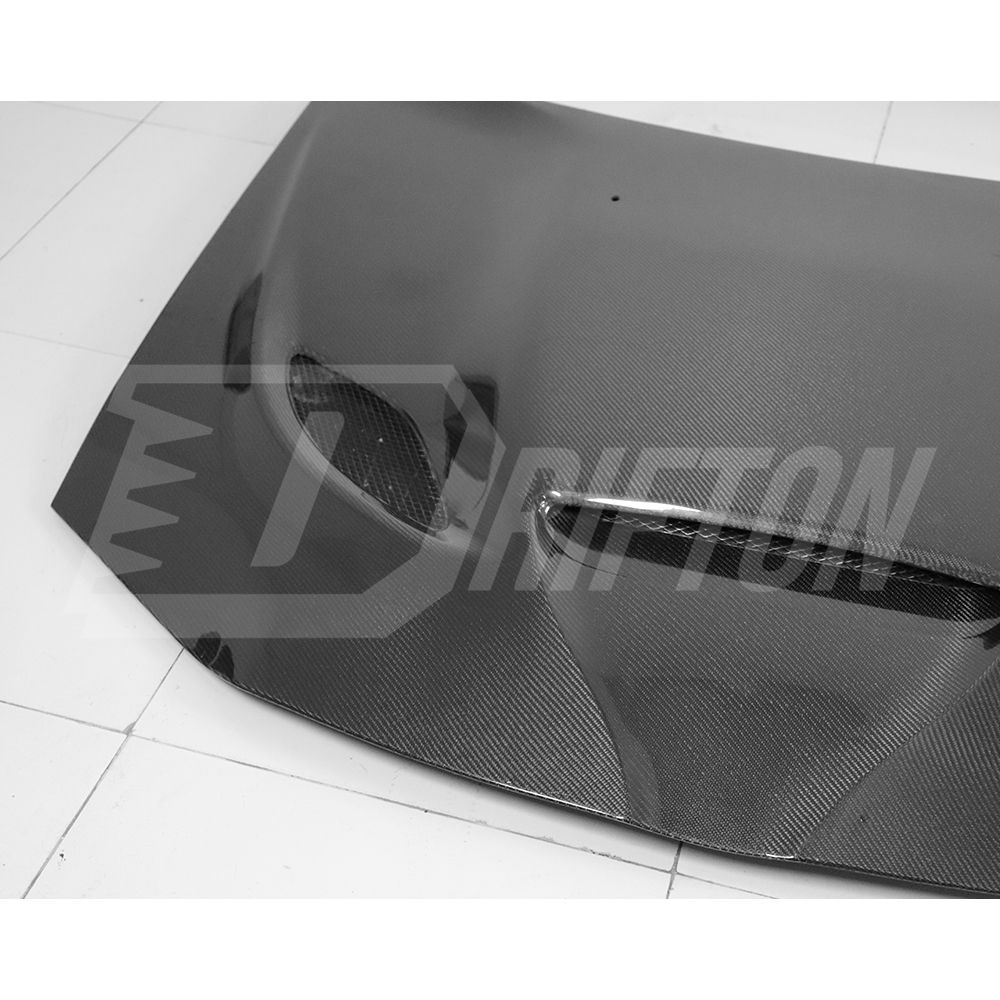 SRT Hellcat Style Carbon Fiber Hood For Dodge Charger 2015-2023