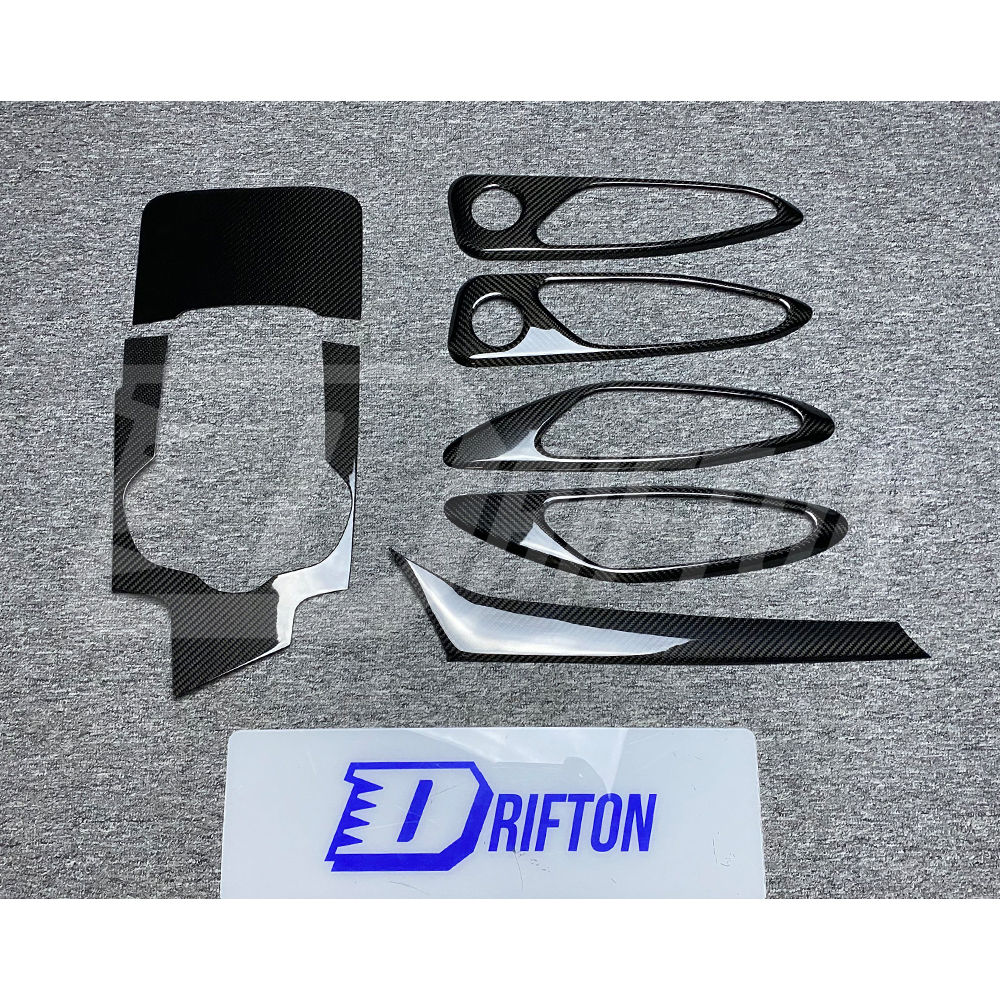 Dry Carbon Fiber Interiors Kits For Alfa Romeo Giulia 2016-2023