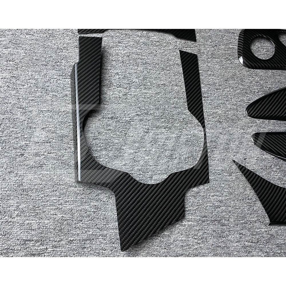 Dry Carbon Fiber Interiors Kits For Alfa Romeo Giulia 2016-2023