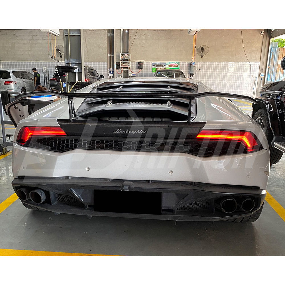 Vorsteiner Style Dry Carbon Fiber Rear SpoiLer Wing For Lamborghini Huracan LP610 & LP580 2014-2019
