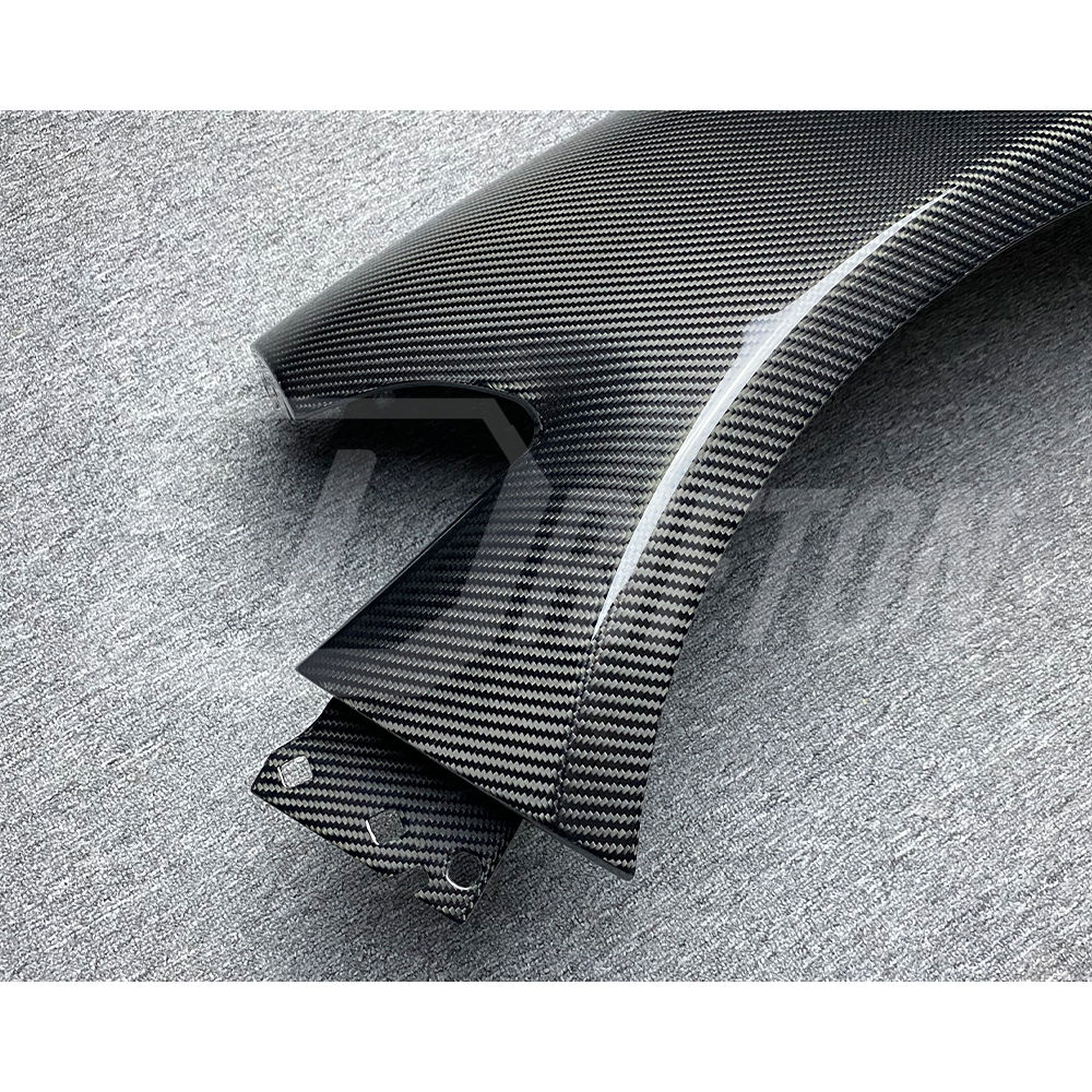 GTAM Widebody Style Dry Carbon Fiber Front Bumper & Fenders For Alfa Romeo Giulia 2016-2023