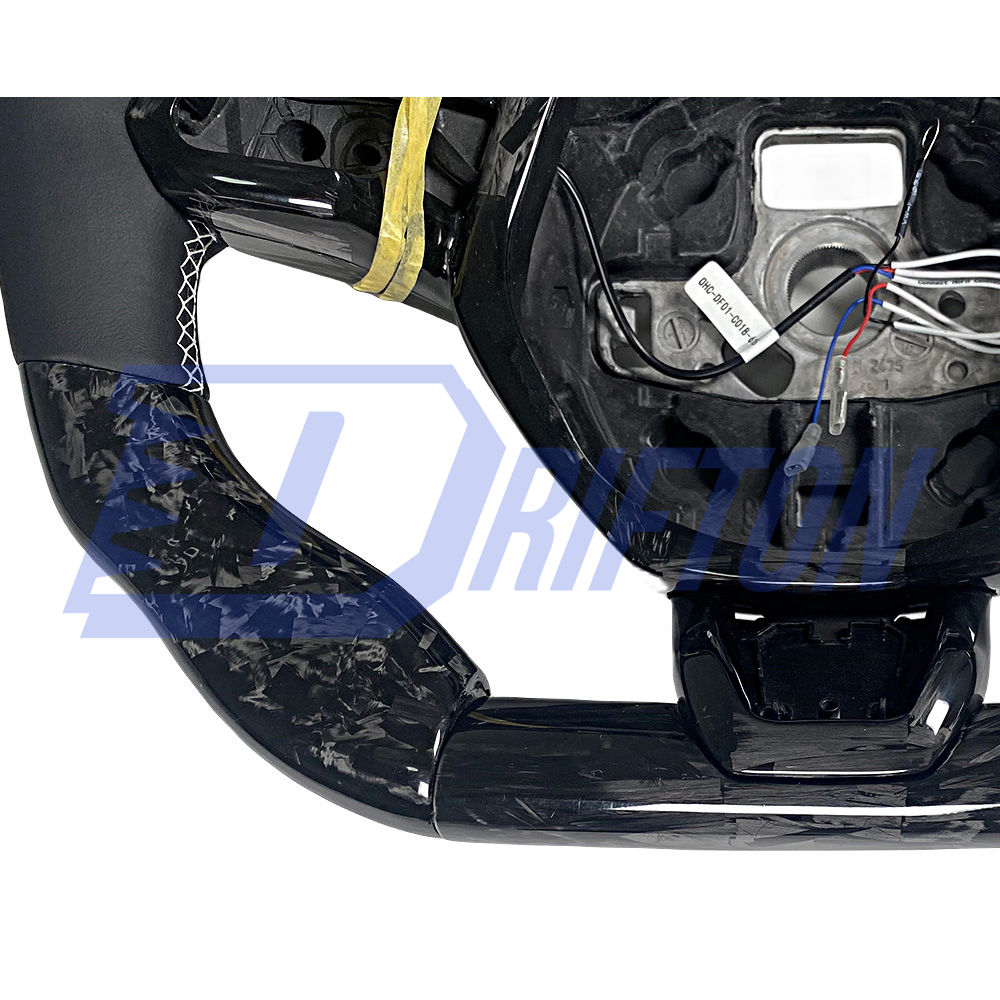Custom Made RPM LED Display Carbon Fiber Steering Wheel For Lamborghini Huracan LP610 & LP580 & EVO 2014-2025