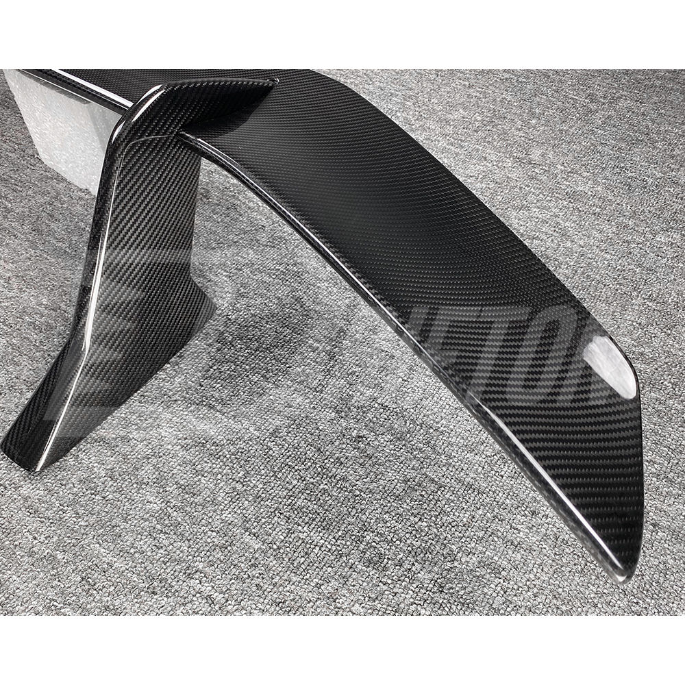 Performante Style Dry Carbon Fiber Rear Spoiler Wing For Lamborghini Huracan LP610 & LP580 & EVO & Tecnica 2014-2025