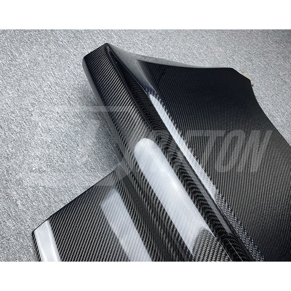 Ducktail Style Carbon Fiber Rear Trunk Boot Lid For Ford Mustang Gen6 S550.1 S550.2 2015-2023