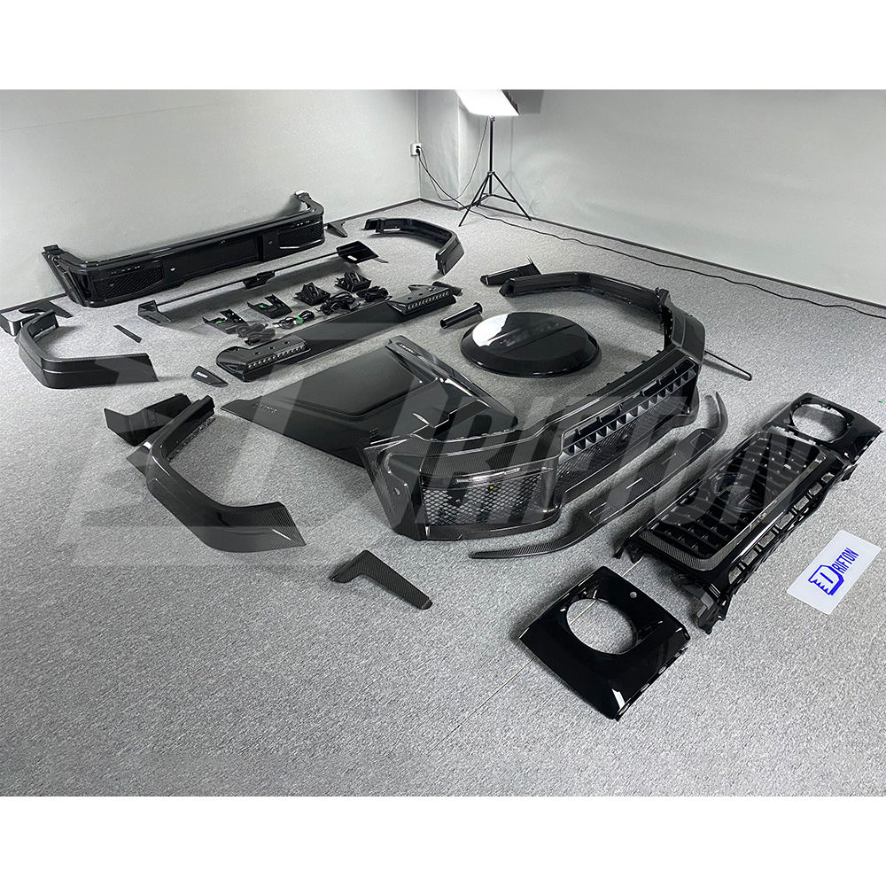 W465 BraBx G800 Style Dry Carbon Fiber Body Kit For Mercedes Benz G-Class W465 G63 AMG W465 G500 G450 G550 G580 2024-ON