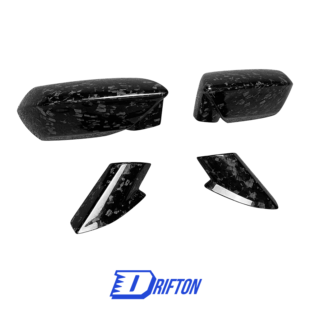 Forged Dry Carbon Fiber Mirror Housing For Lamborghini Huracan LP610 & LP580 & Performante & EVO & STO & Tecnica 2014-2025