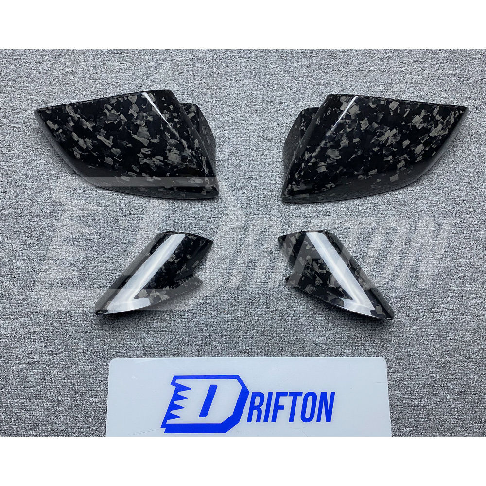 Forged Dry Carbon Fiber Mirror Housing For Lamborghini Huracan LP610 & LP580 & Performante & EVO & STO & Tecnica 2014-2025