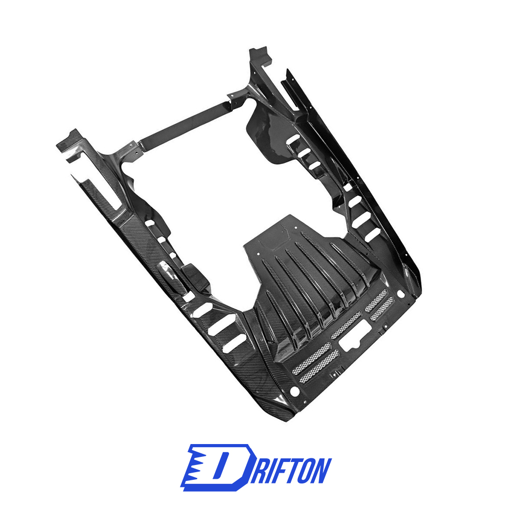 Upgrade Options Dry Carbon Fiber Engine Bay Panels Replacement Kits For Lamborghini Huracan LP610 & LP580 2014-2019