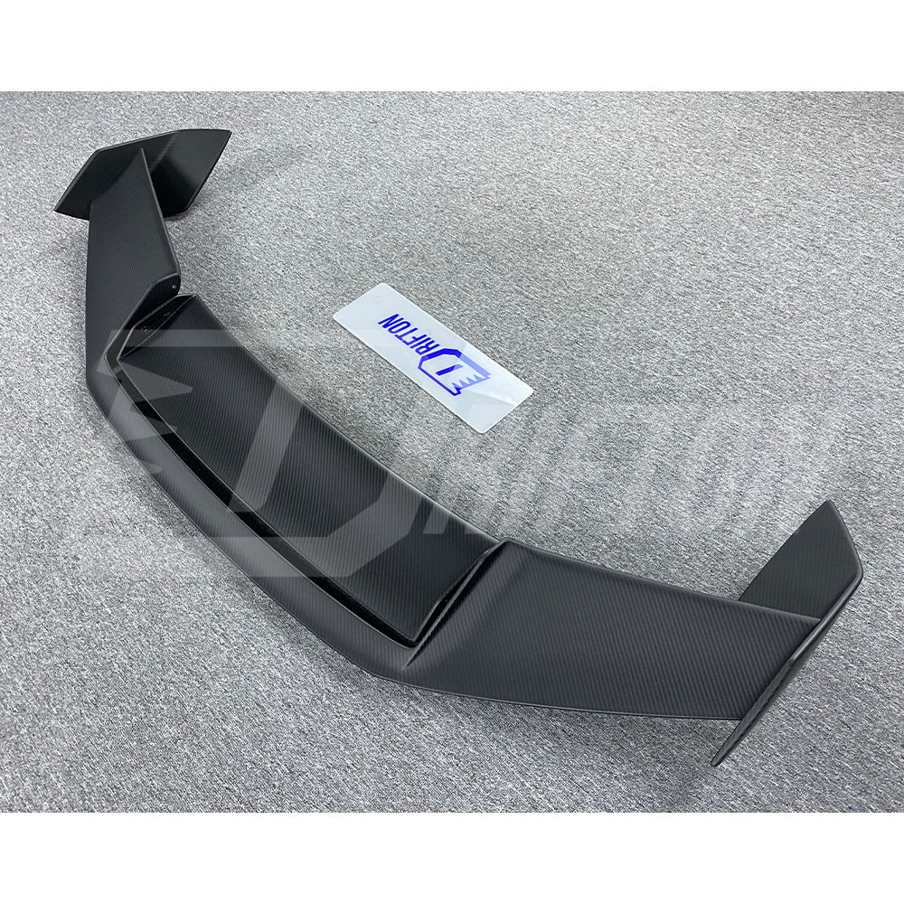 Dry Carbon Fiber Rear Spoiler Wing For Lamborghini Huracan STO 2021-2025