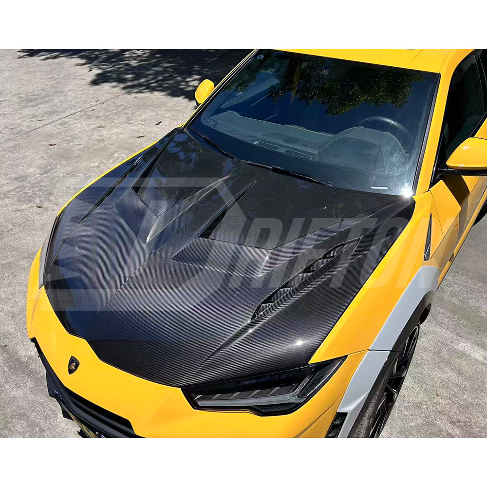 1016 Style Dry Carbon Fiber Hood For Lamborghini URUS S & Performante