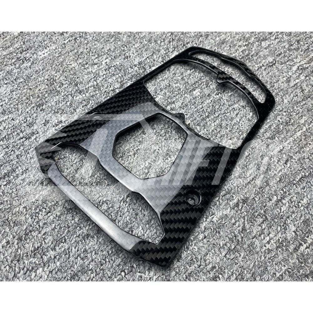 Dry Carbon Fiber Center Console Panel Trim For Lamborghini Aventador LP700-4